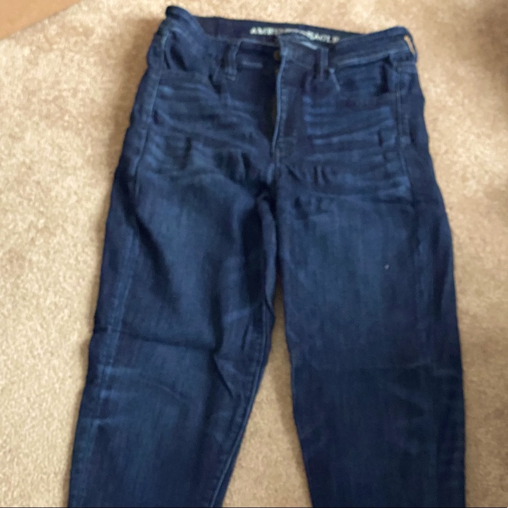 AE super high rise jeggings